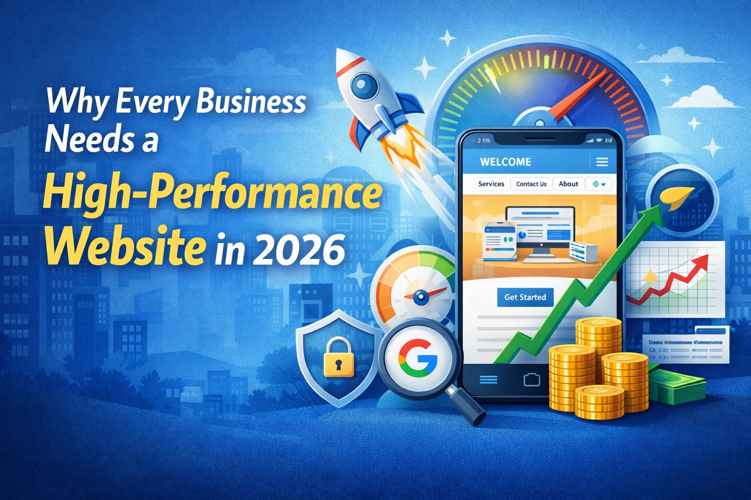 High Performance website fo a business